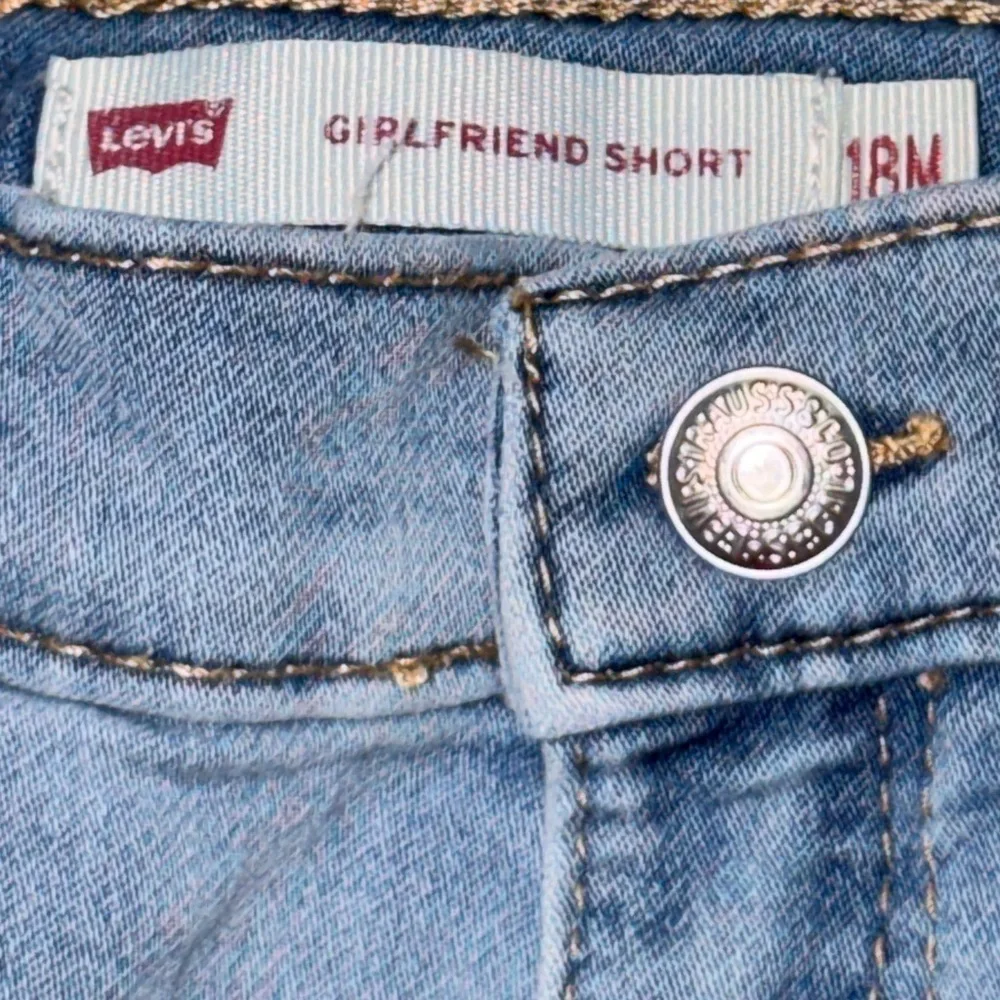 Levi's Soft Denim Roll Up Shorts | Toddler Girl | 18 Months | Like New
